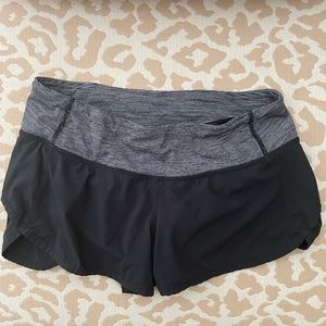 Lululemon speed shorts